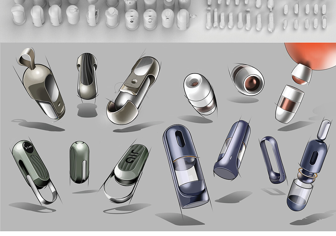 AIR product directions and form studies